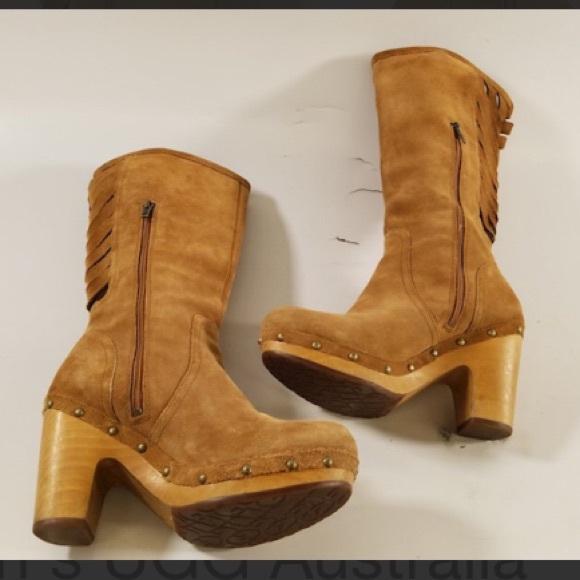 UGG Australia Women’s Rumer Tall Suede Boots - Picture 4 of 6